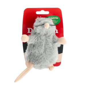 Kattleksak Mus Plysch med kattmynta