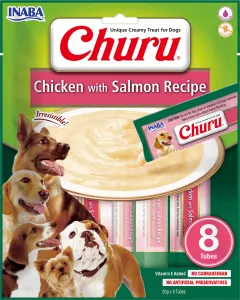 Dog Creamy Chicken whith Salmon 8x20g