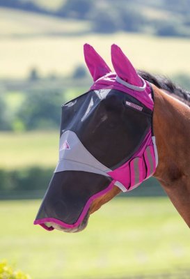 Deluxe Fly Mask With Ear and Nose