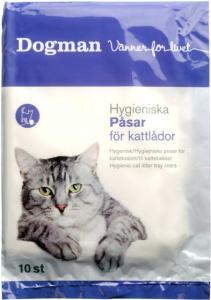 påsar till kattlådor