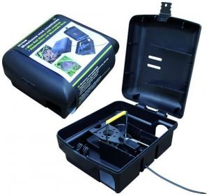 Musfälla med inbyggd slagfälla