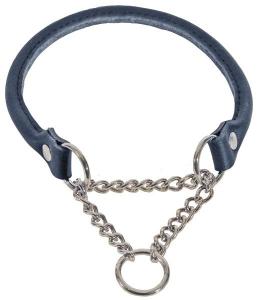 läderhalsband halvstryp