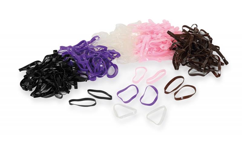 EZI-GROOM Silicone plating bands clear