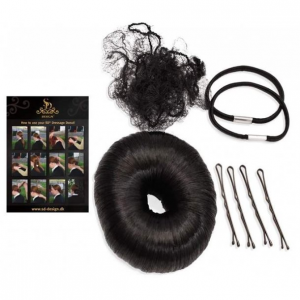 Dressyr donut set Svart