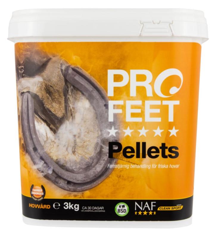 pro feet pellets