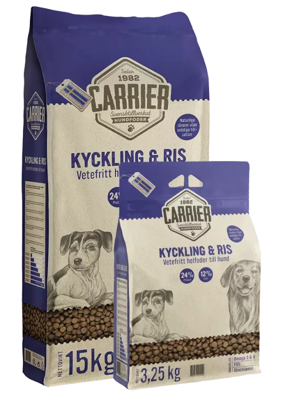 carrier kyckling och ris