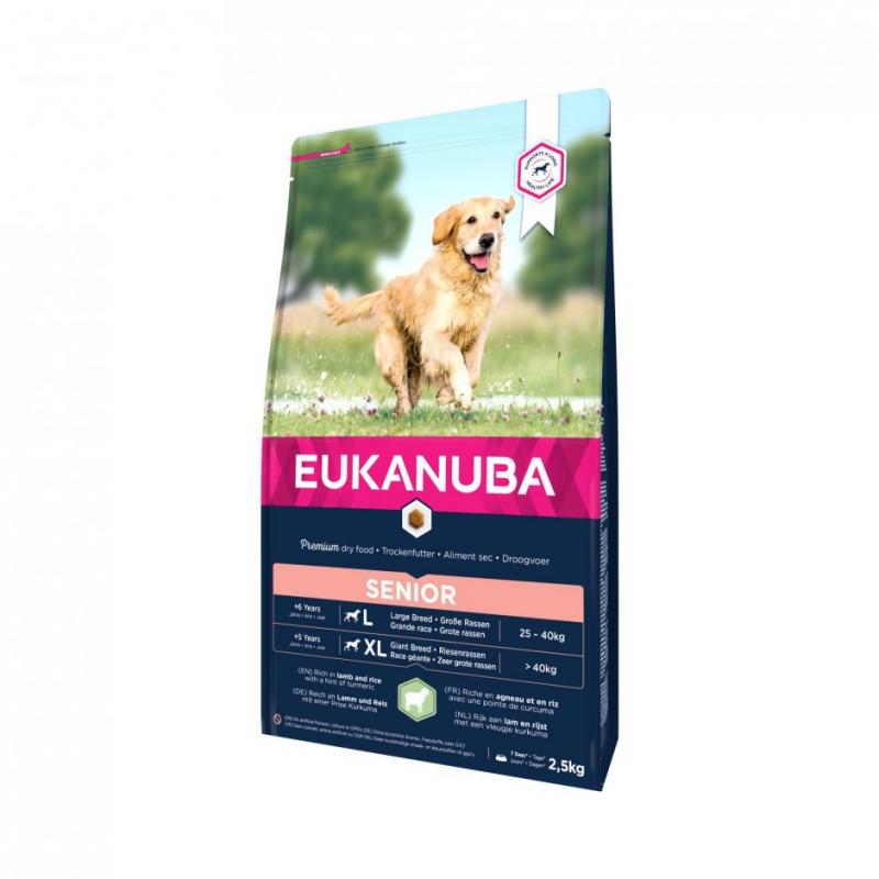 Eukanuba Dog Senior L/XL Lamm&ris 12kg