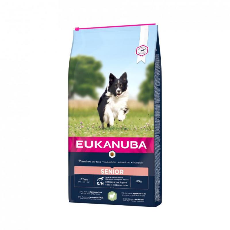 Eukanuba Dog S/M Lamm&ris 12kg