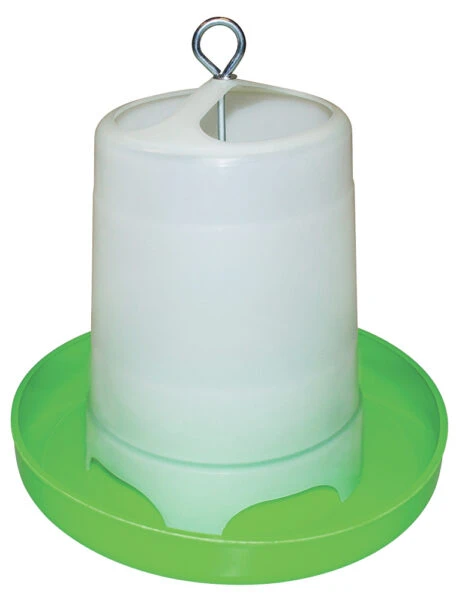 Foderautomat låg1,5kg grön