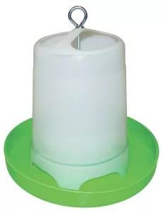 Foderautomat låg1,5kg grön