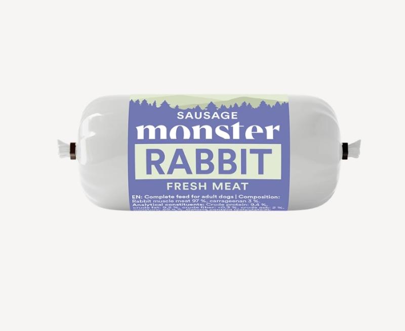 Monster Dog Sausage Rabbit 80g