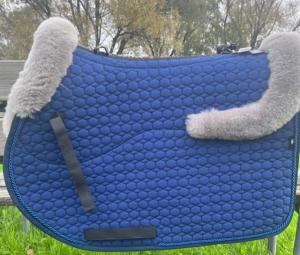 blått hoppschabrak mattes