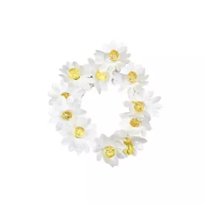 daisy scrunchie med prästkragar