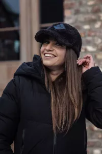 Kentucky Teddyfleece Keps svart