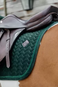 Hoppschabrak Velvet Pearls Pine Green