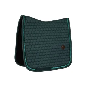 Dressyrschabrak med glitterband Emerald
