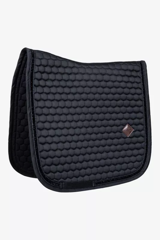 Dressyrschabrak Glitter Band Svart