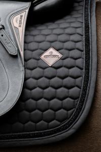 Hoppschabrak med glitterband Svart