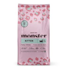 Monster cat GF Kitten Turkey/Chick 6kg