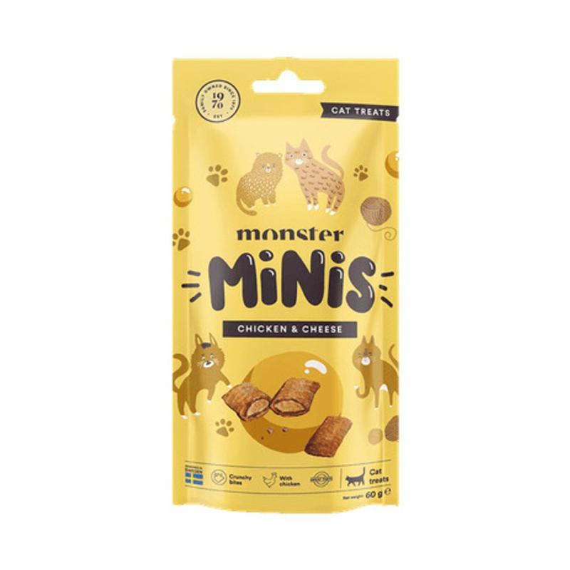monster kattgodis kyckling med ost