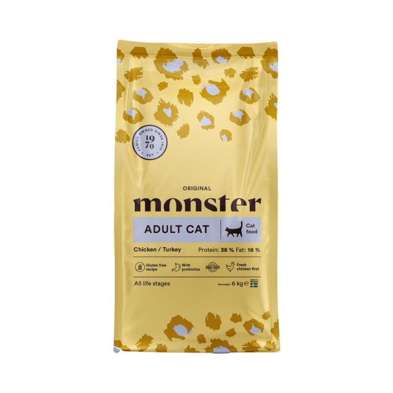Monster Katt Original Adult Chicken/Turkey 6kg