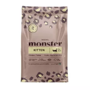 monster kattunge mat