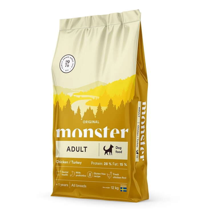 Monster Dog Orig. Adult Chicken/Turkey12kg