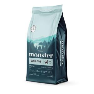 Monster Dog Orig. sensitive white fish12kg