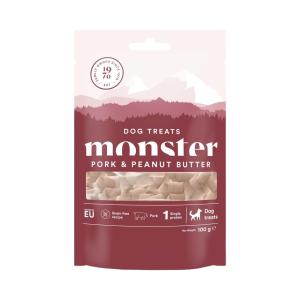 Monster Dog Treats Baked Pork/Peanut 100g