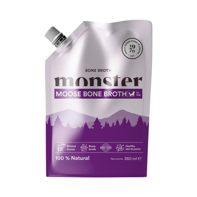 Monster Dog Bone Broth Moose 350ml