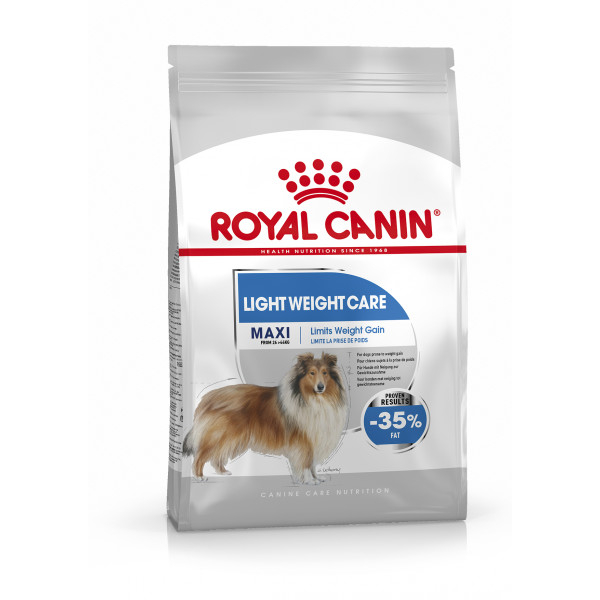 royal canine maxi light weight care