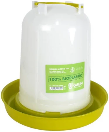 Vattenautomat 1,5 L bioplast grön/vit