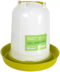 Vattenautomat 1,5 L bioplast grön/vit