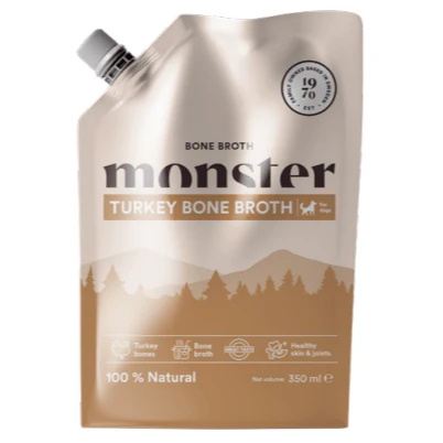 Monster Dog Bone Broth Turkey 350ml