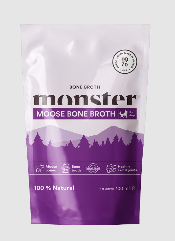 Monster Dog Bone Broth Moose 100ml