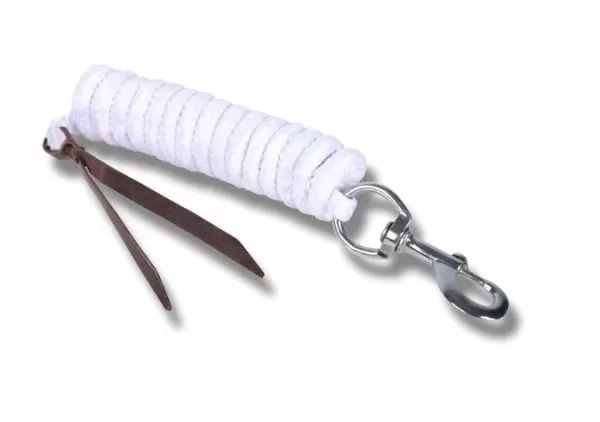 Grimskaft Western Rundflät Vit 4,5m