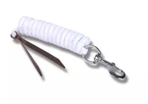 Grimskaft Western Rundflät Vit 4,5m