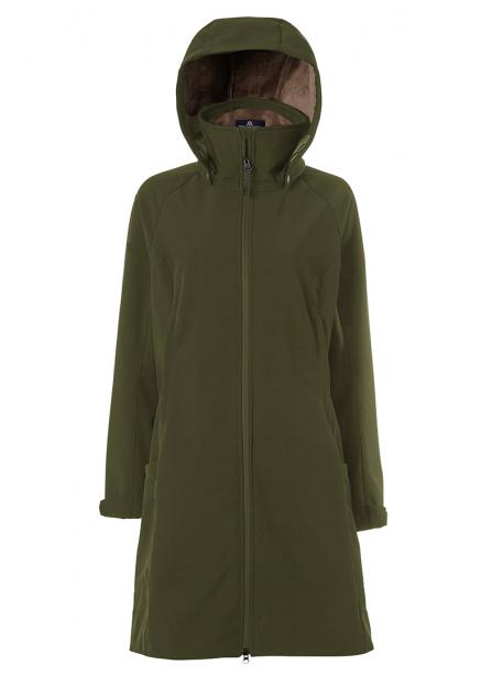 Stella Softshell Parka (Grön, XS)