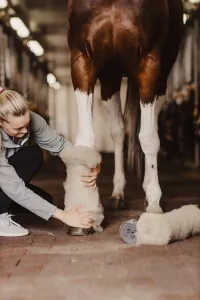 ullpaddar i äkta råull