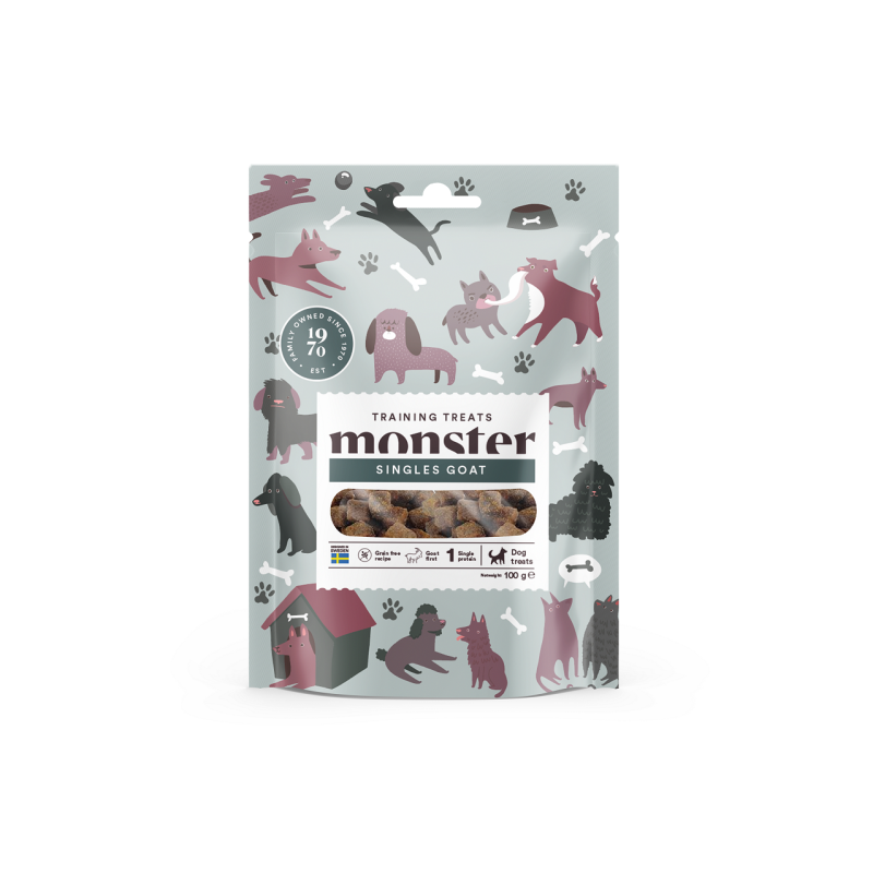 Monster Dog training treats Goat 100g