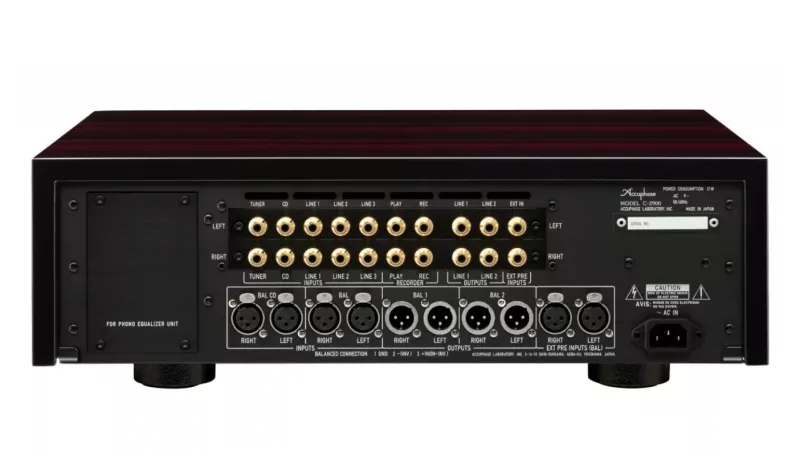 Accuphase C-2900 Försteg