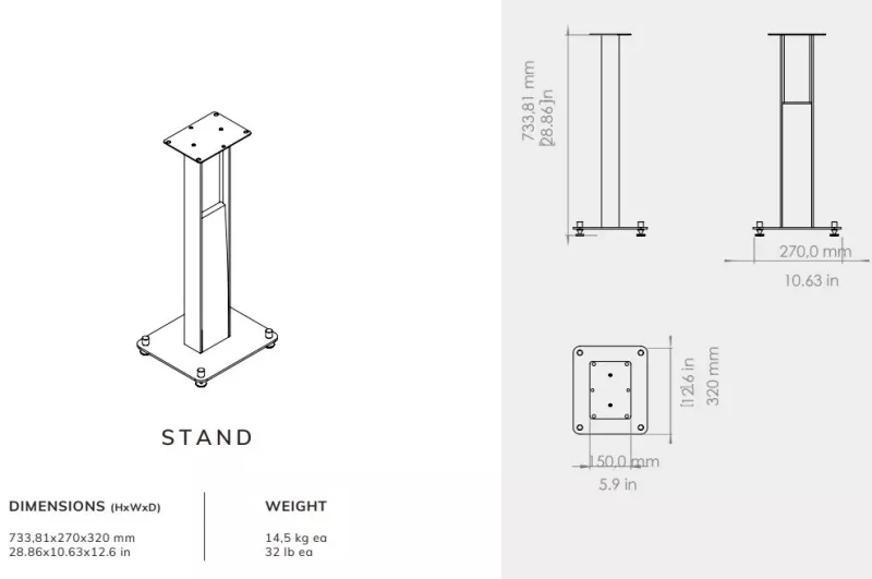 Sonus faber Concertino Stand