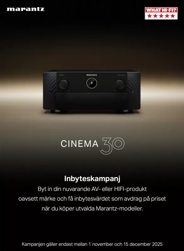 Marantz inbyteskampanj