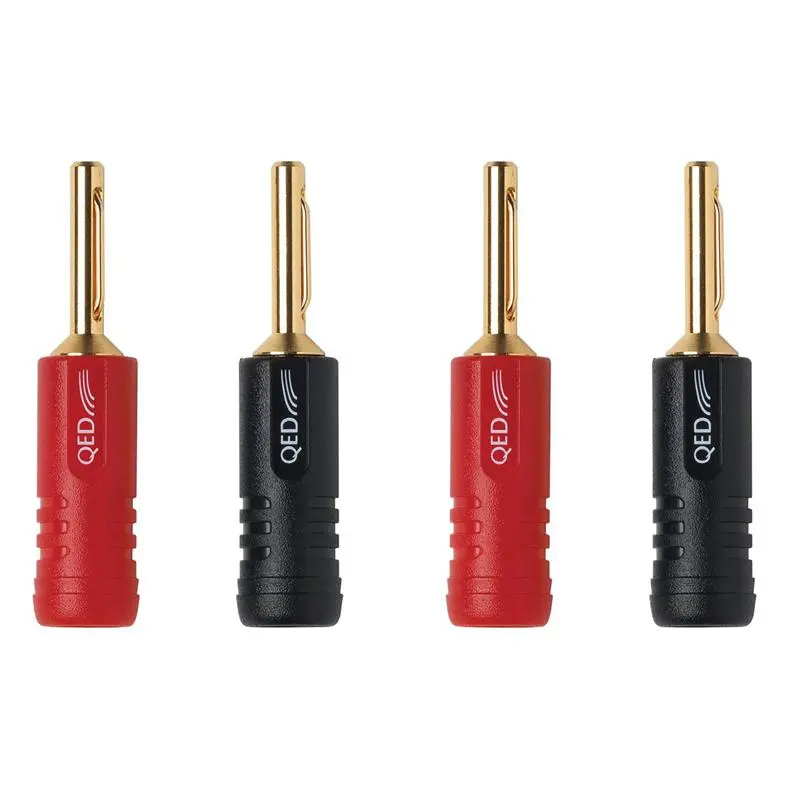 QED SCREWLOC ABS 4MM BANANA