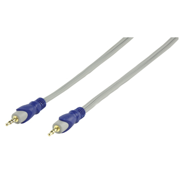 3.5mm AUX tele-kabel stereo 0.75m