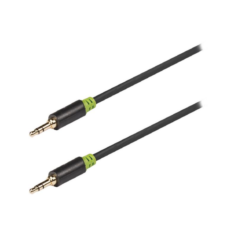 3.5mm AUX tele-kabel stereo 3m