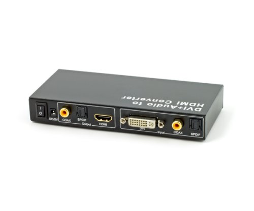 DVI/Digital-audio omvandlare till HDMI