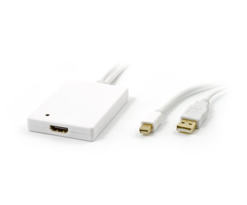 Mini-DP/USB-audio till HDMI-adapter