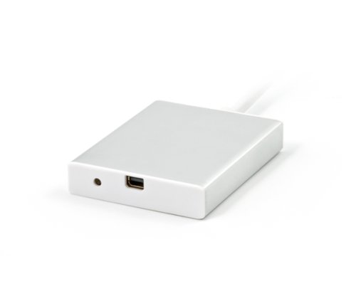 Mini-DVI/USB-audio till mini-DP adapter
