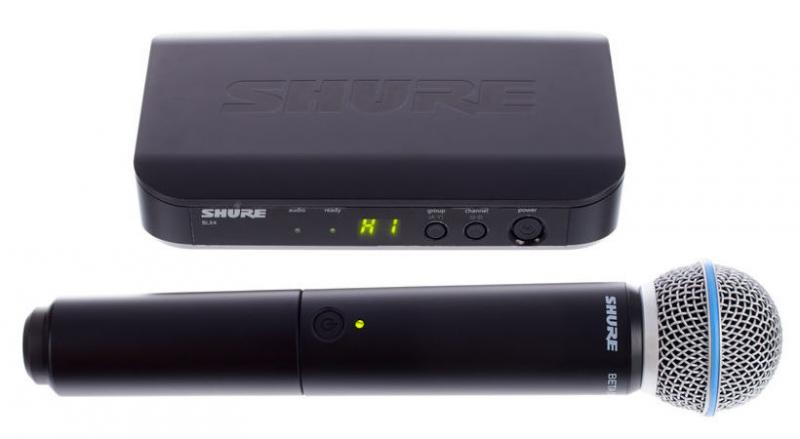 SHURE BLX24E/BETA58 trådlös handmikrofon